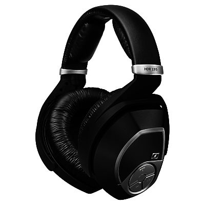 Sennheiser RS195 Over-Ear Personal Hearing RF Wireless Headphones, Black Sennheiser RS195 Over-Ear Personal Hearing RF Wireless Headphones, Black